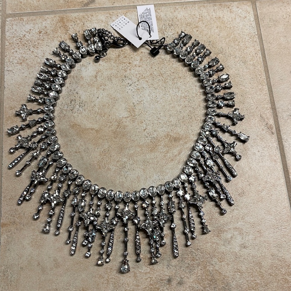 NWT White House Black Market Celestial Statement Necklace